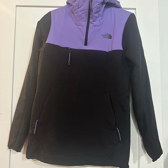 The North Face Black and Purple Women's Jacket Vinny Ventrix Anorak - Picture 1 of 5